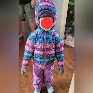 The North Face Dryvent Purple Pocket Snowpants